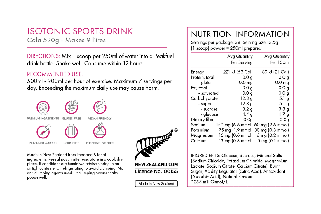 Isotonic Sports Drink Powder