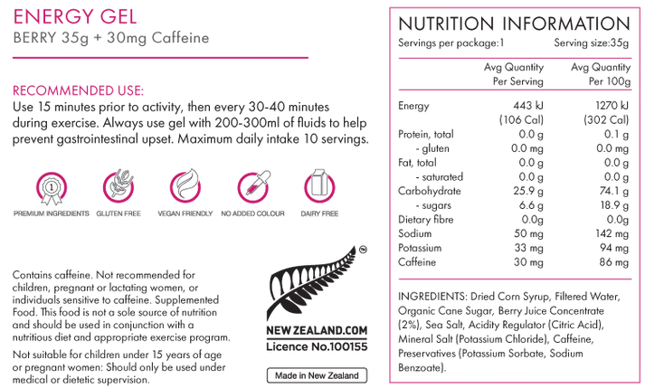 Energy Gel