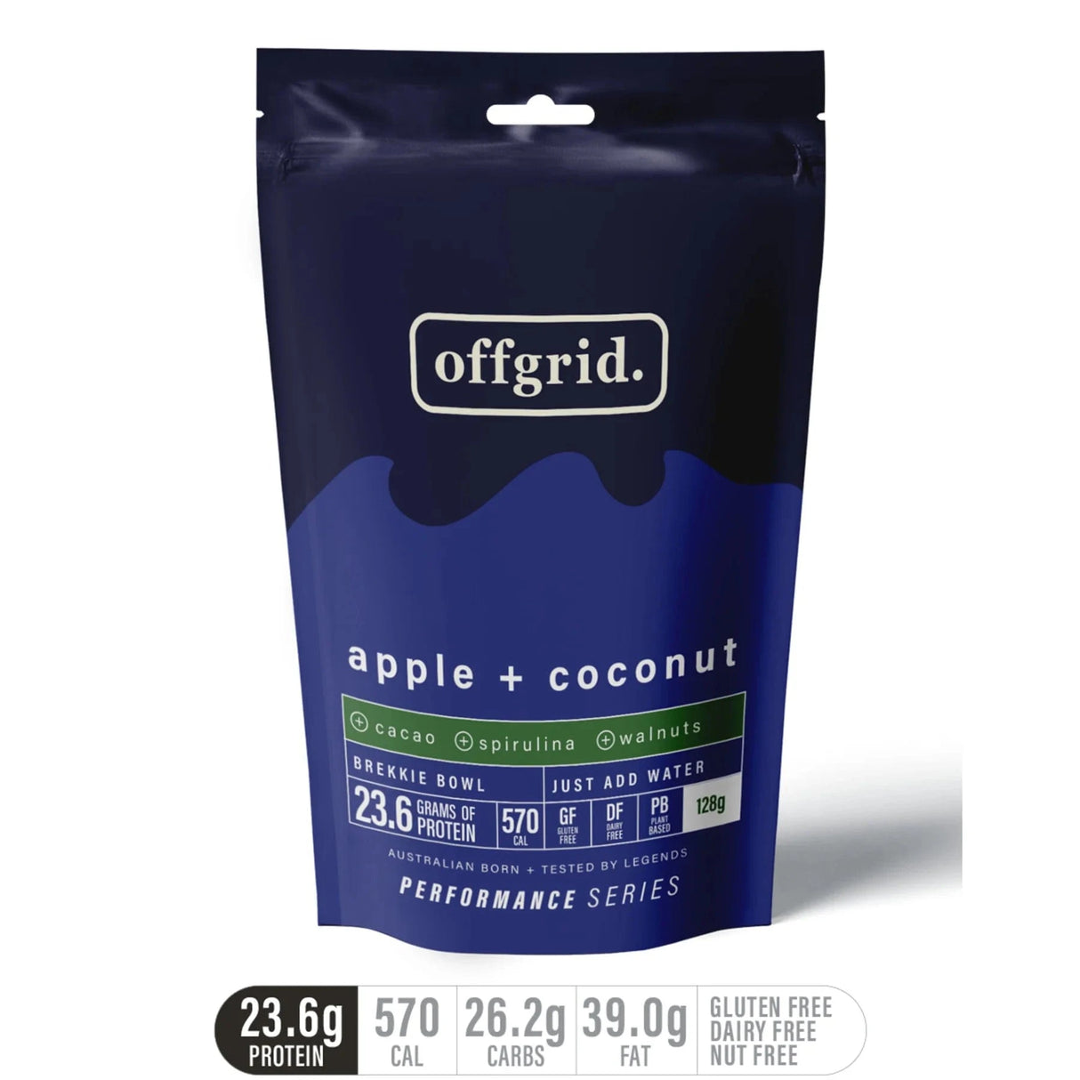 Offgrid Prepared Meals & Entrées Apple & Coconut Performance Series Breakfast Bowl OGPBREAK3