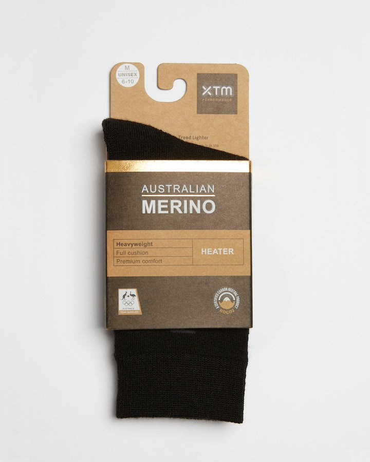 Heater Merino Blend Outdoor Crew Sock
