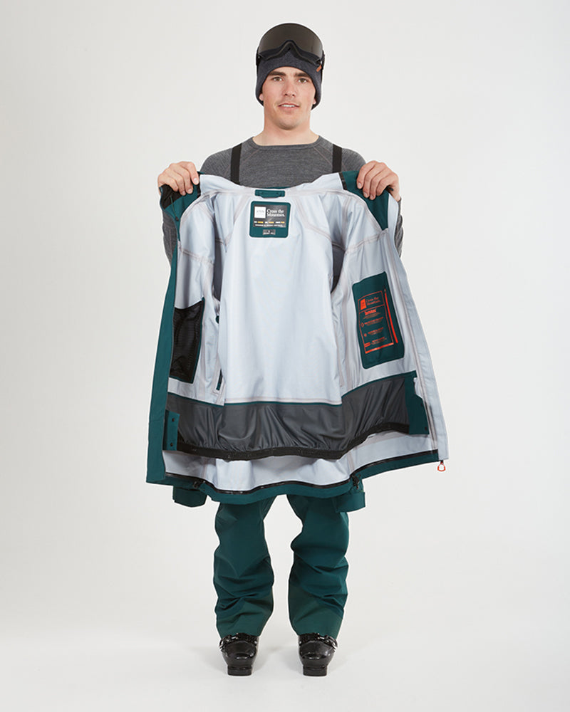 XTM Mens Paradigm Ski Jacket Pine