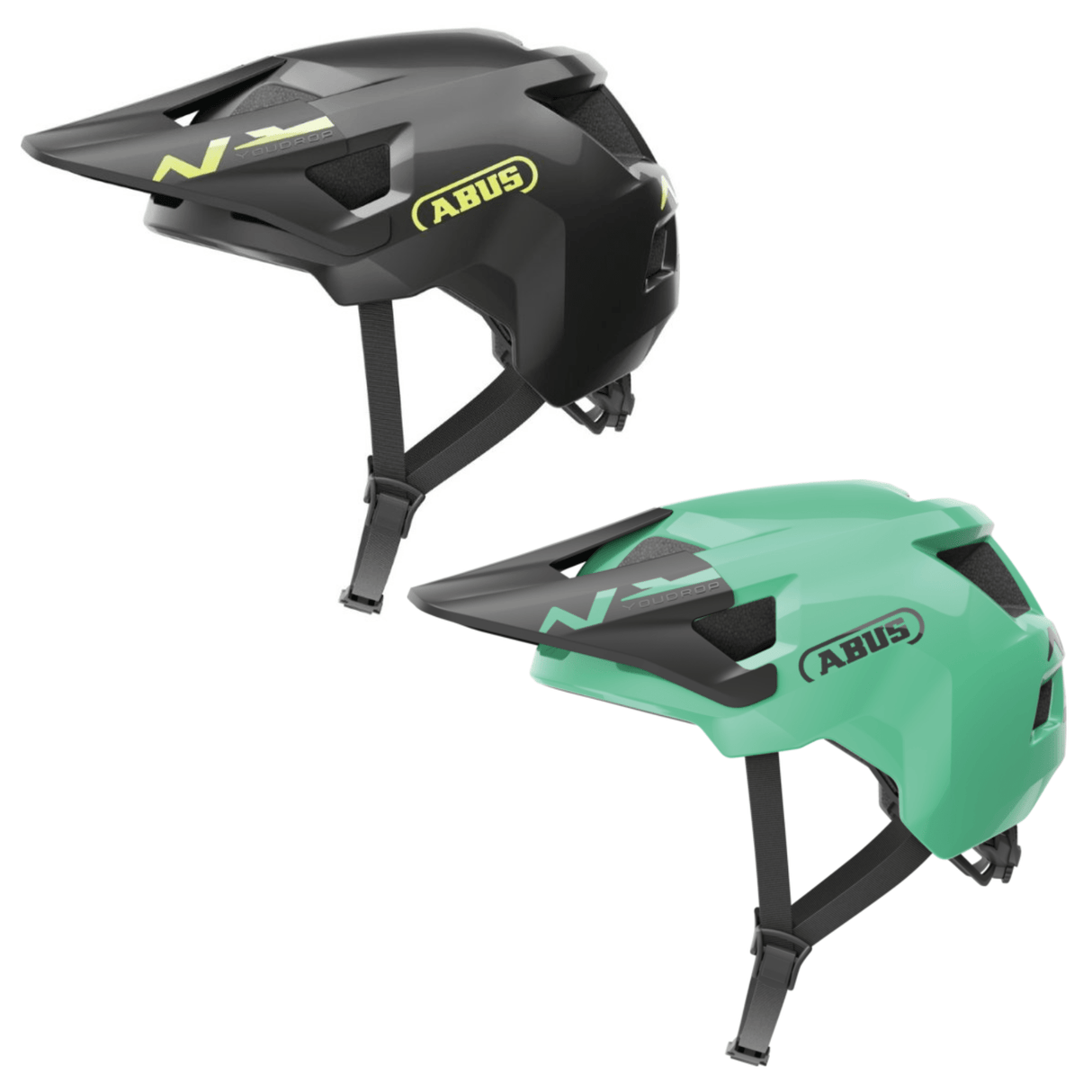 Abus MTB Helmet YouDrop Kids Open Face Helmet