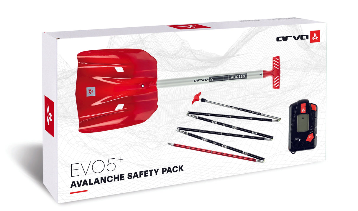 Arva Avalanche Safety Packs Evo 5+ Snow Safety Pack ARSAAPSBOXEVO5P