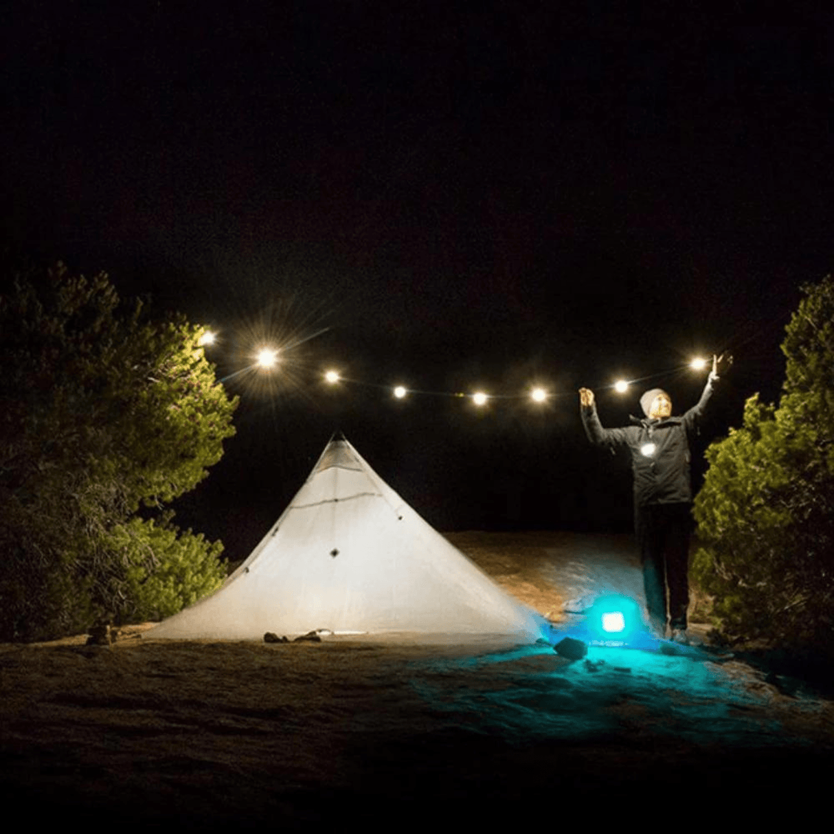 Biolite Camp LED Light SiteLight String SLB0200