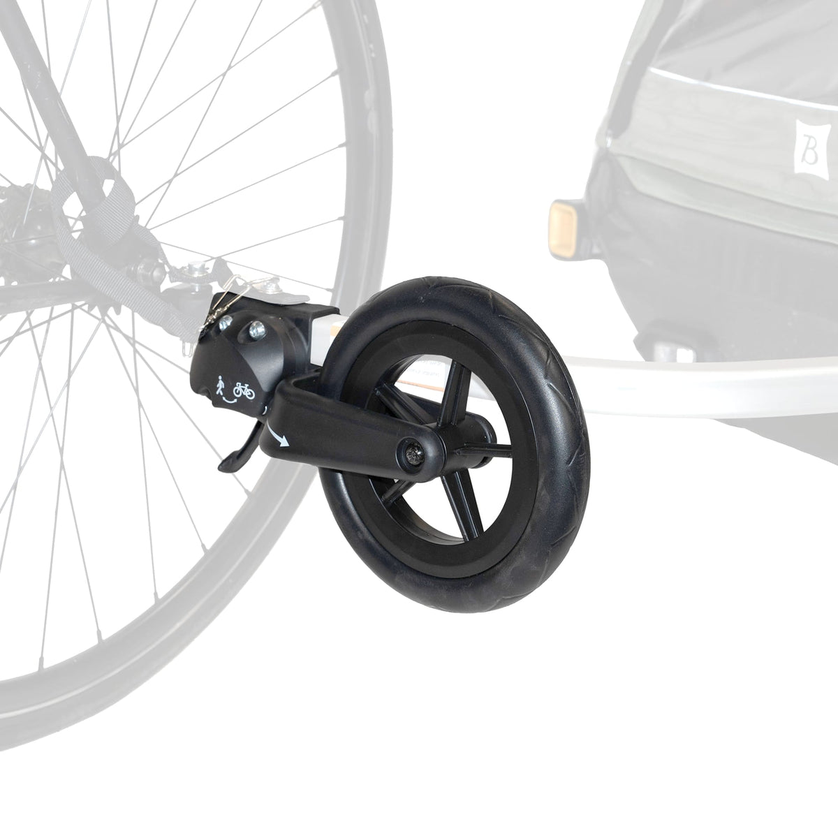 Burley Bike Trailer Accessories Burley 1-Wheel Stroller Kit BU960047