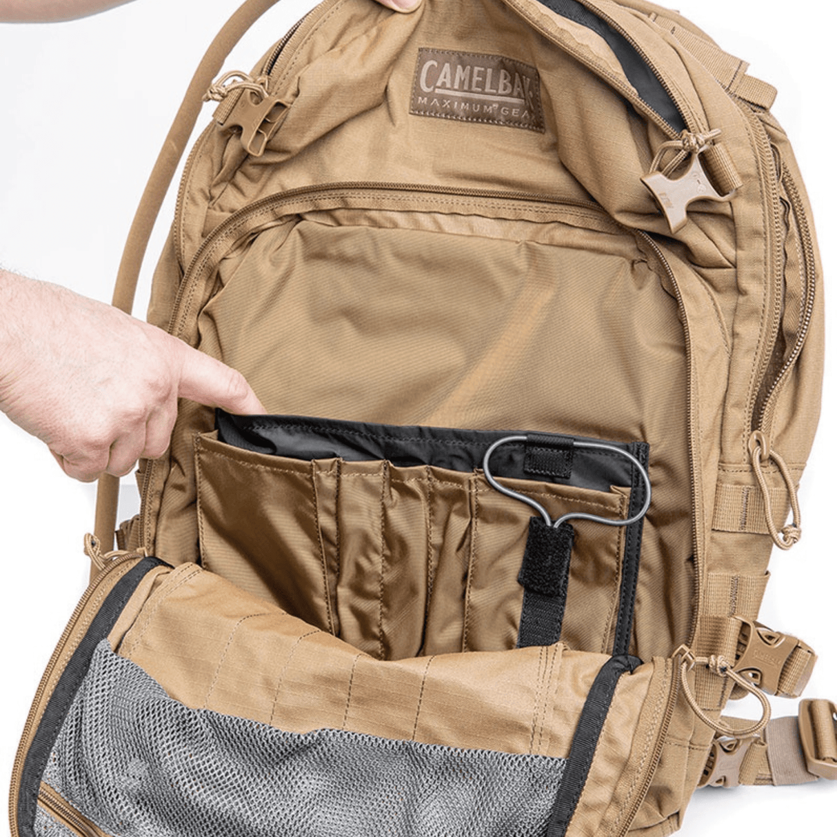 Camelbak Hydration Day Pack Coyote Motherlode Mil Spec Antidote - Past Season CB62601