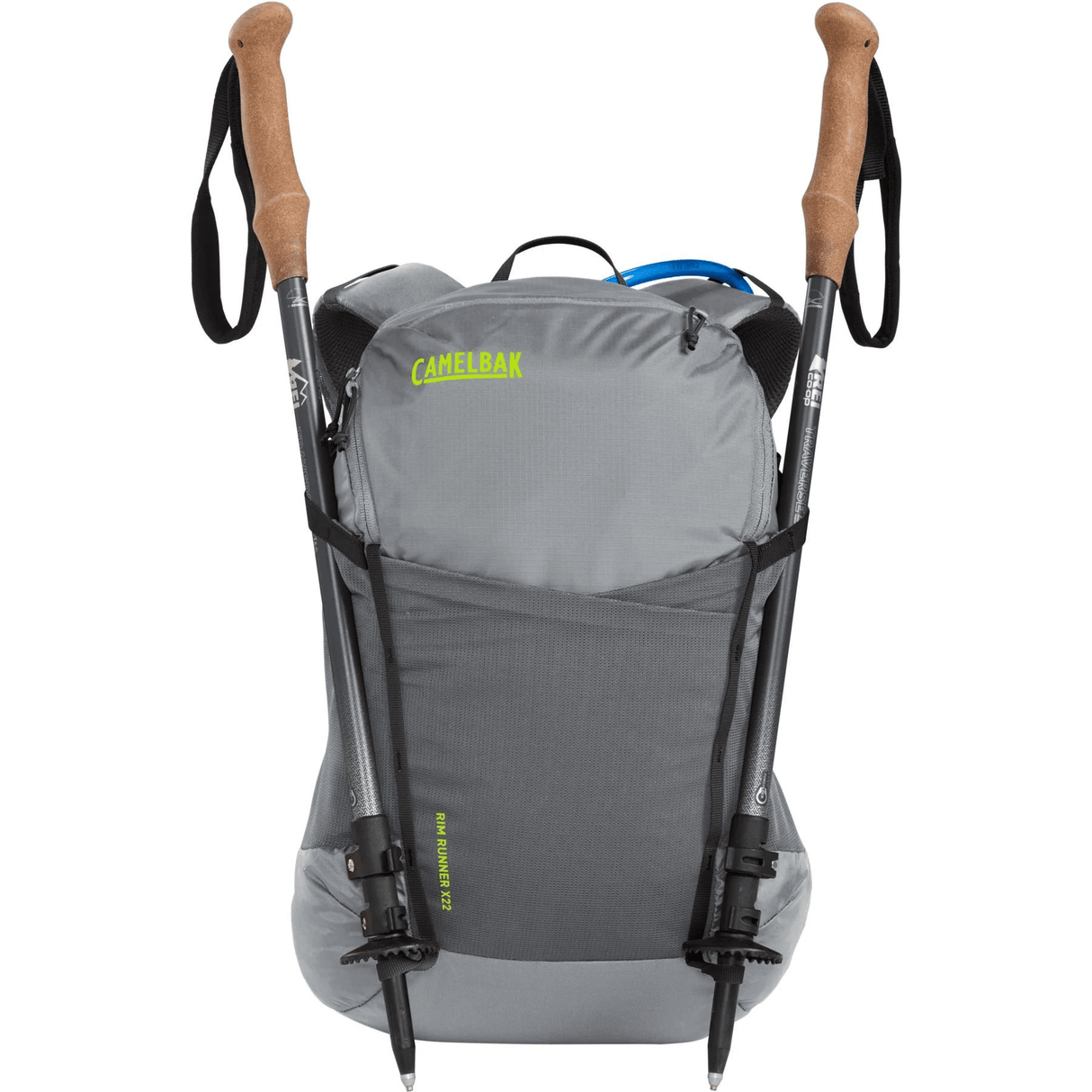 Camelbak Hydration Day Pack Grey Flannel/Lime Punch Rim Runner X22 CB2714001000
