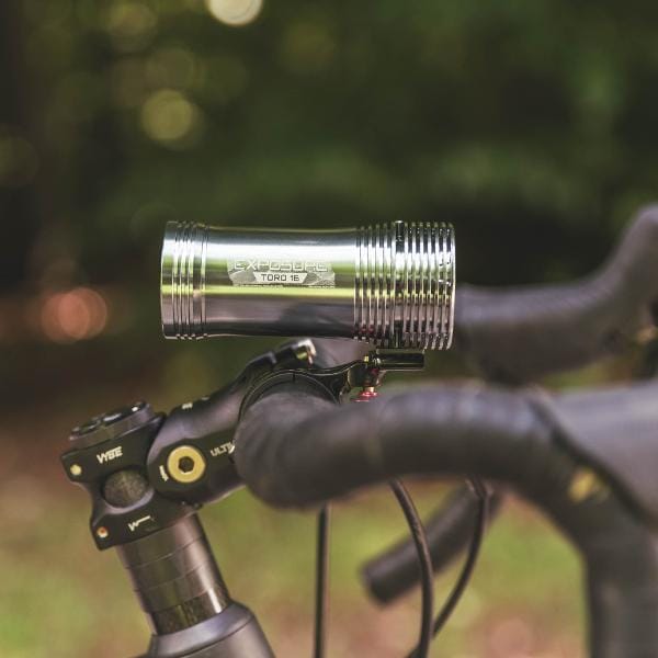 Exposure Lights Bike Light Front & Rear Pair Exposure Toro Mk16 Gun Metal Black - USB-C Charging EL-TORO16GMB