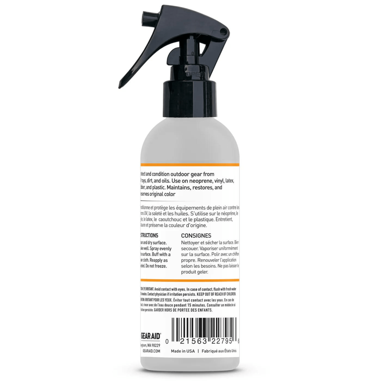 Gear Aid Repair Kit 4 fl oz Revivex UV Protectant 104497999994OZ