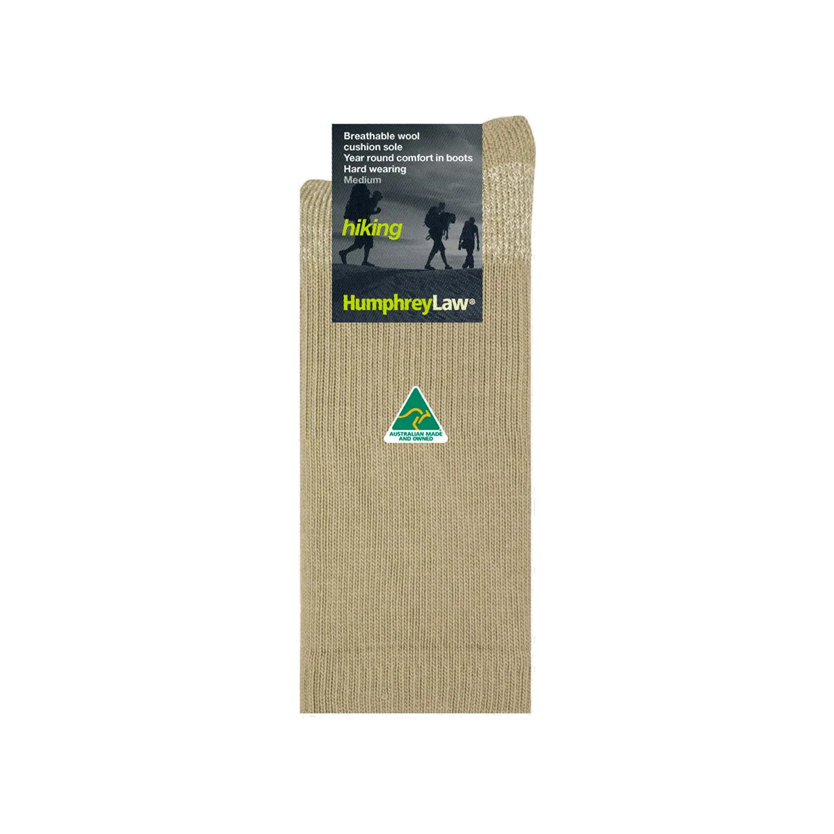 Humphrey Law Merino Socks S / Beige Humphrey Law 61C Merino Wool Socks - HIKING OM61CBES