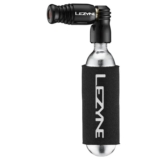 Lezyne CO2 Inflation System 16G / Black Trigger Speed Drive CO2 With Cartridge LZ1C2TRSDRV104