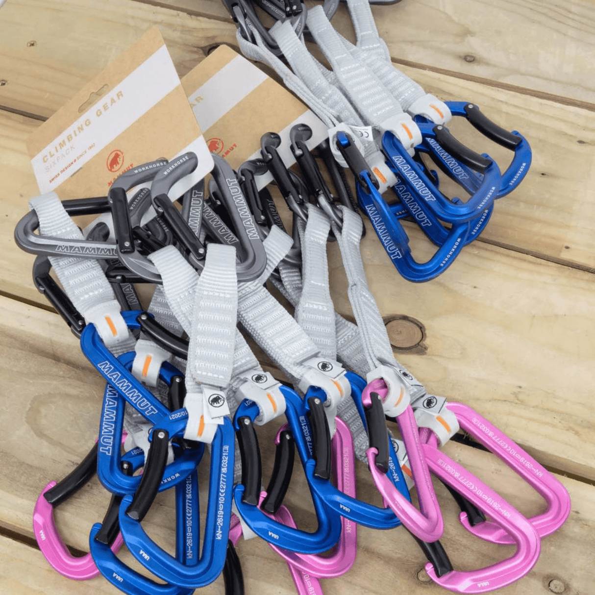 Mammut Carabiner Workhorse Keylock Quickdraws