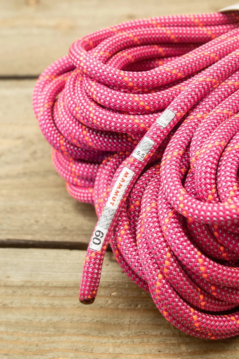 Mammut Climbing Rope 60 m / Desert Pink 9.5 Crag Classic Climbing Rope 2010-04230-01248-1060