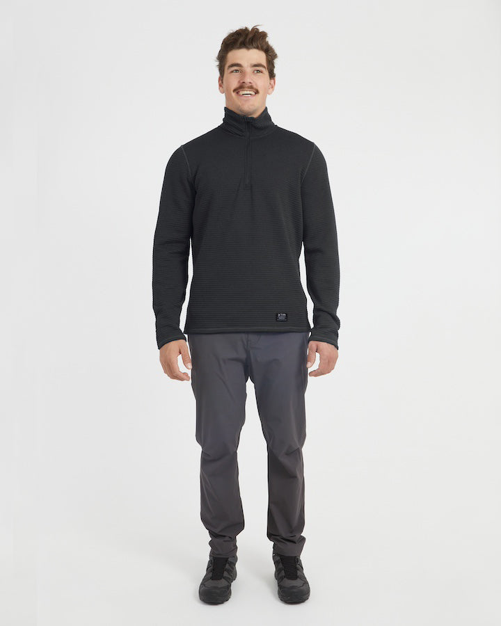 Mens Merino Aero Grid Fleece