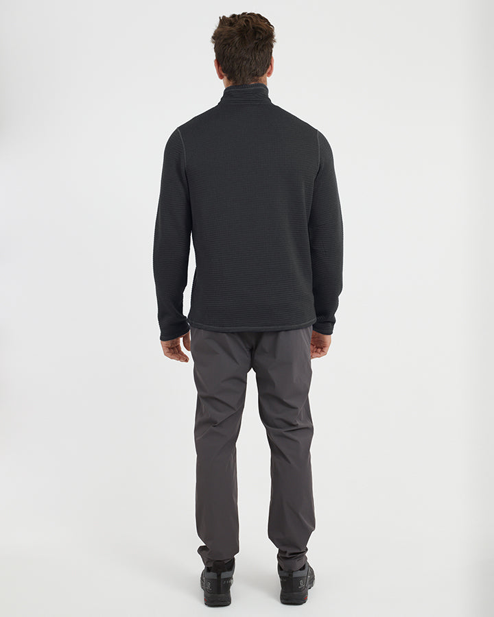 Mens Merino Aero Grid Fleece