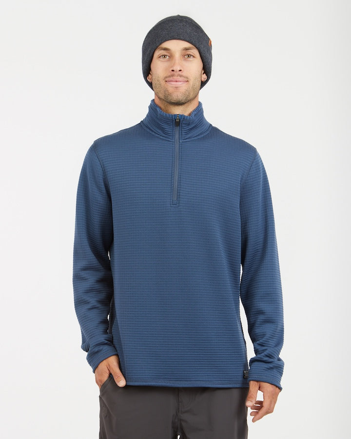 Mens Merino Aero Grid Fleece