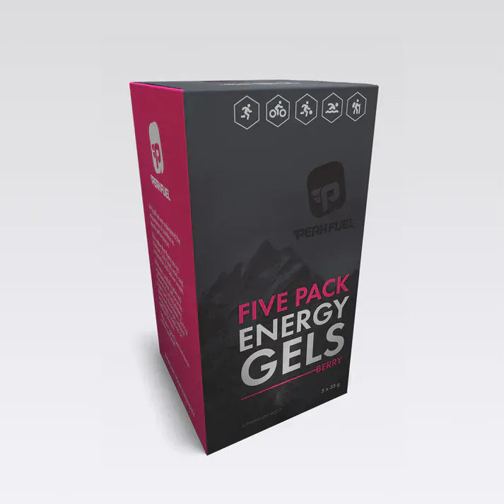 Peakfuel Energy Gel Berry / Box of 5 Gels Energy Gel PF35B-5
