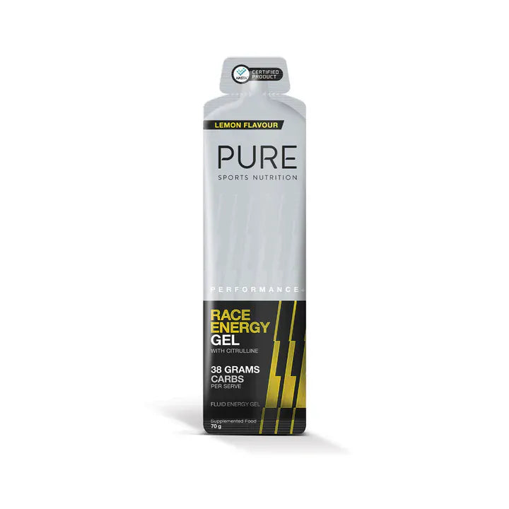 Puresport Energy Gel Lemon / 70g PURE Performance + Race Energy Gel
