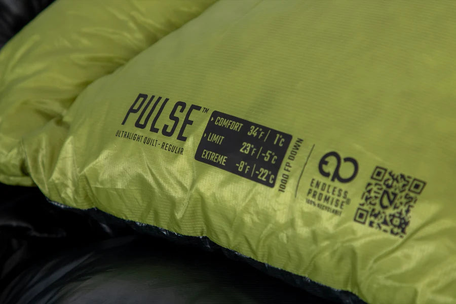 Pulse Endless Promise Ultralight Backpacking Quilt
