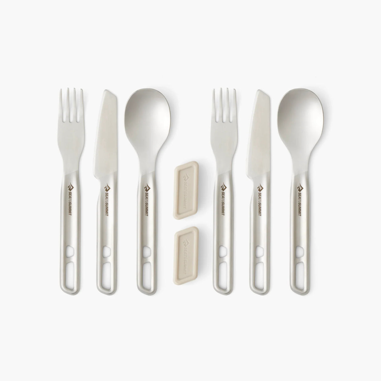 Sea to Summit Cutlery set 6 Piece Detour Stainless Steel Cutlery Set ACK036021-121802
