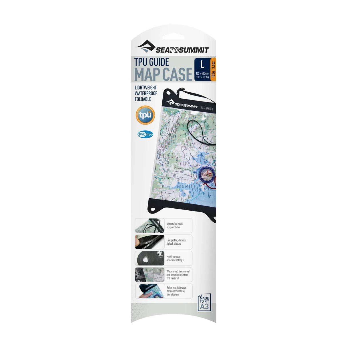 Sea to Summit Map Case TPU Guide Map Case