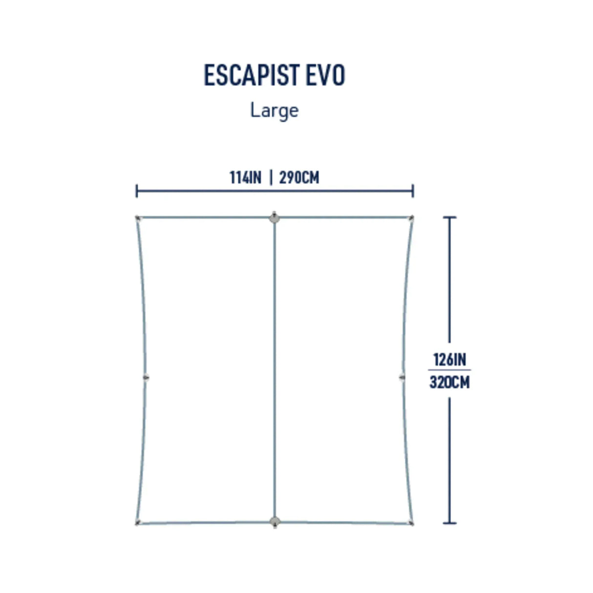 Sea to Summit Tent Accessory Escapist Evo Tarp