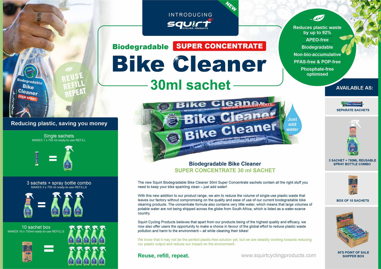 Squirt Bike Cleaner Squirt Bike Cleaner Super Concentrate
