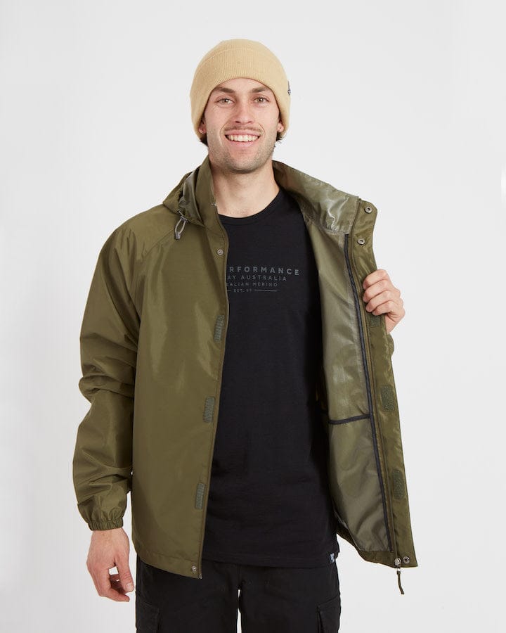 XTM Performance Rain Jacket Stash 2L Unisex Packable Rain Jacket