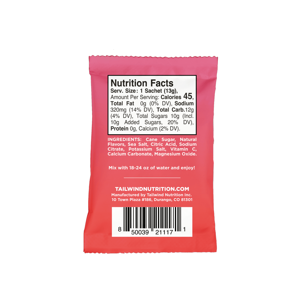 Tailwind Nutrition Sports Drinks Rapid Hydration Drink