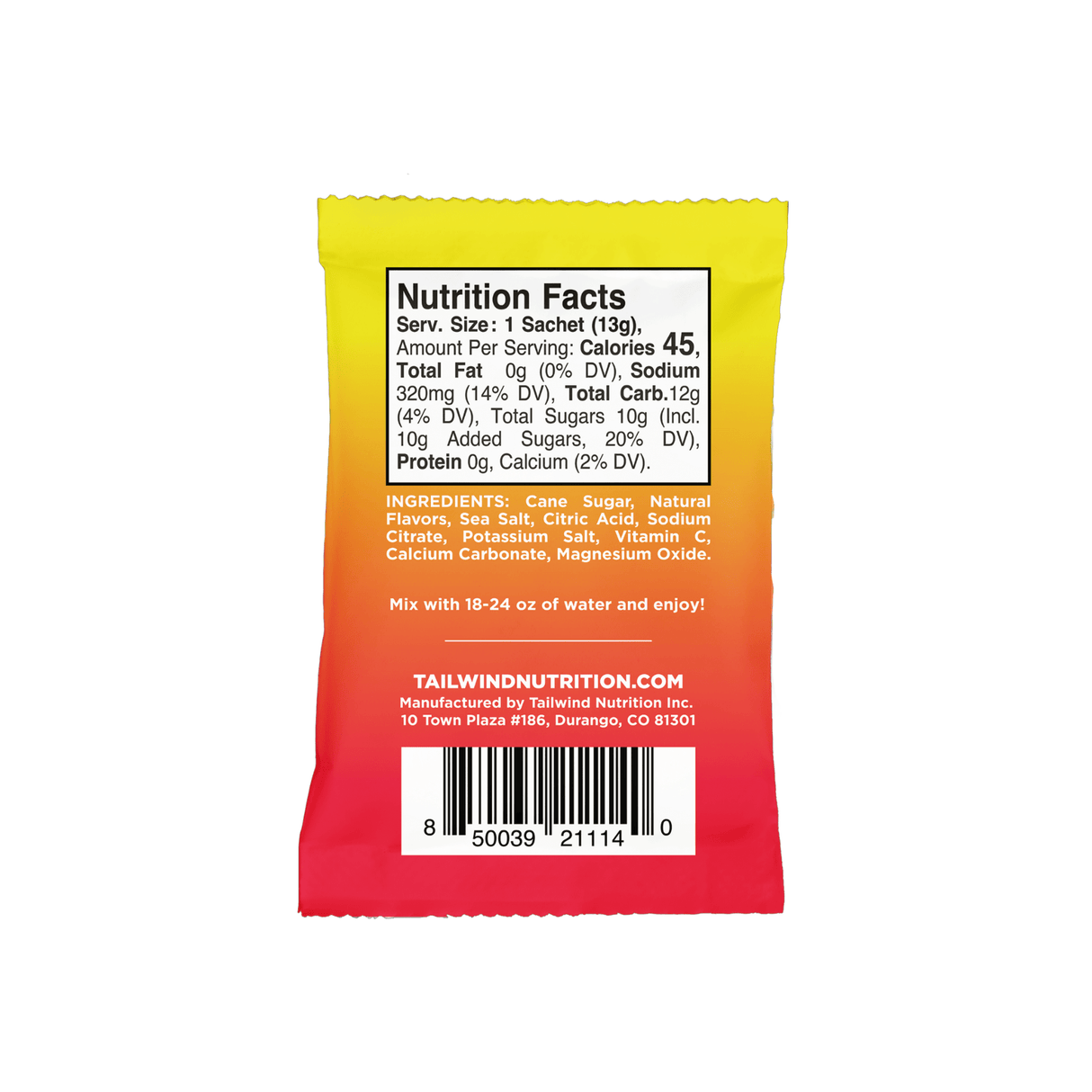 Tailwind Nutrition Sports Drinks Rapid Hydration Drink