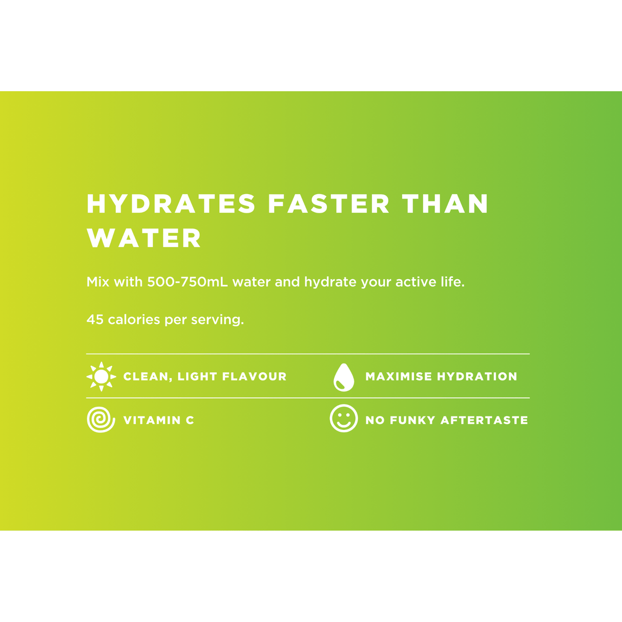 Tailwind Nutrition Sports Drinks Rapid Hydration Drink