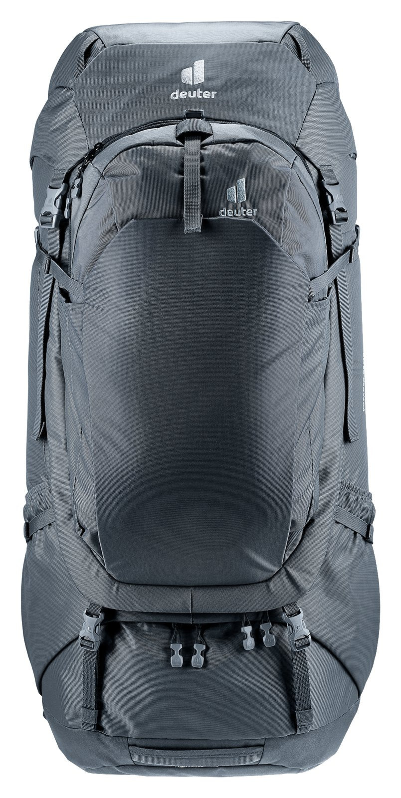 Deuter Voyager 65+10 main pack front view with the day pack removed