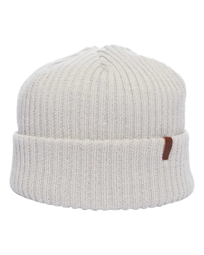 XTM Performance Beanie Vapour Grey Ace Knitted Brim Hat Beanie HM043-VGY