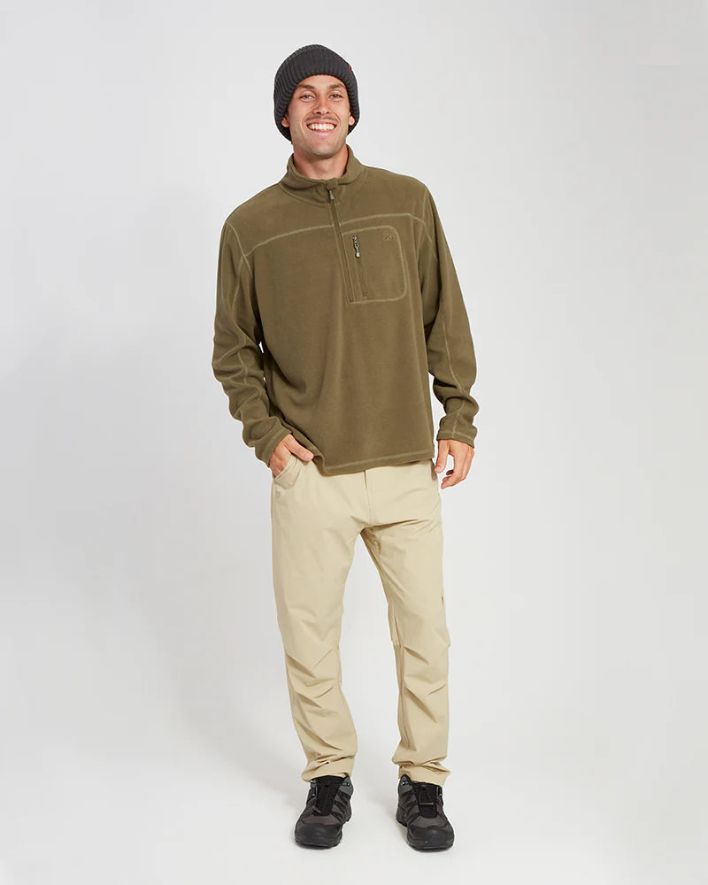 XTM Performance Men's Fleece Marengo 1/4 Zip Neck Mens Seawool Fleece