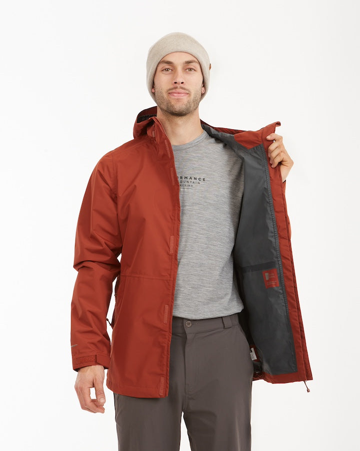 XTM Performance Men's Jacket Takayna Mens Premium Packable Waterproof Rain Jacket