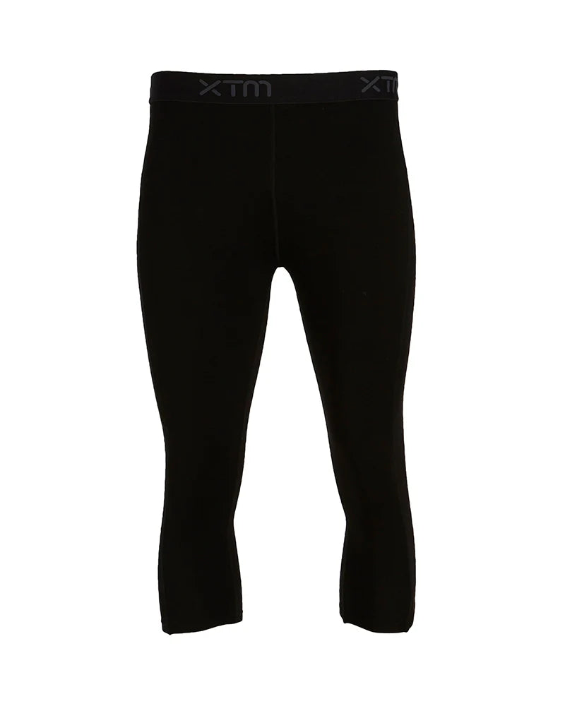 XTM Performance Men's Thermal Pants Black / S Men's Merino 230 Wool 3/4 Length Thermal Pants MM008-BLK-S