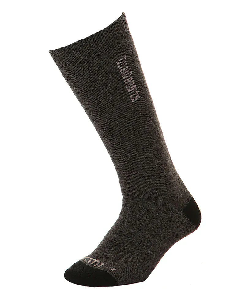 XTM Performance Merino Socks Grey / A2-8 Dual Density Merino Wool Blend Ski Socks SU003-GRY-0208