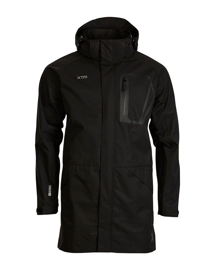 XTM Performance Unisex Jacket Black / S Innisfail Tri-Layer 3/4 Length Rain Jacket RU016-BLK-S