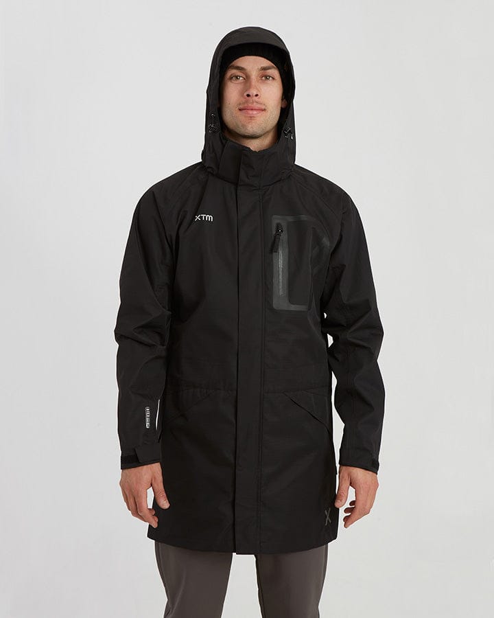 XTM Performance Unisex Jacket Innisfail Tri-Layer 3/4 Length Rain Jacket