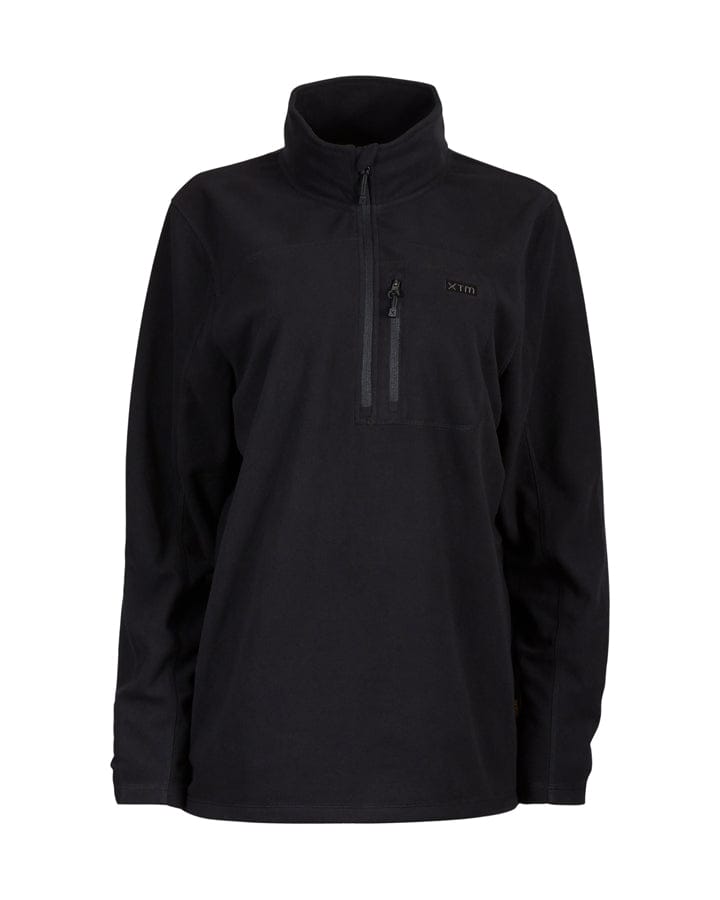 XTM Performance Women's Fleece Black / 8 Milanesia 1/4 Neck Fleece NL022-BLK-08