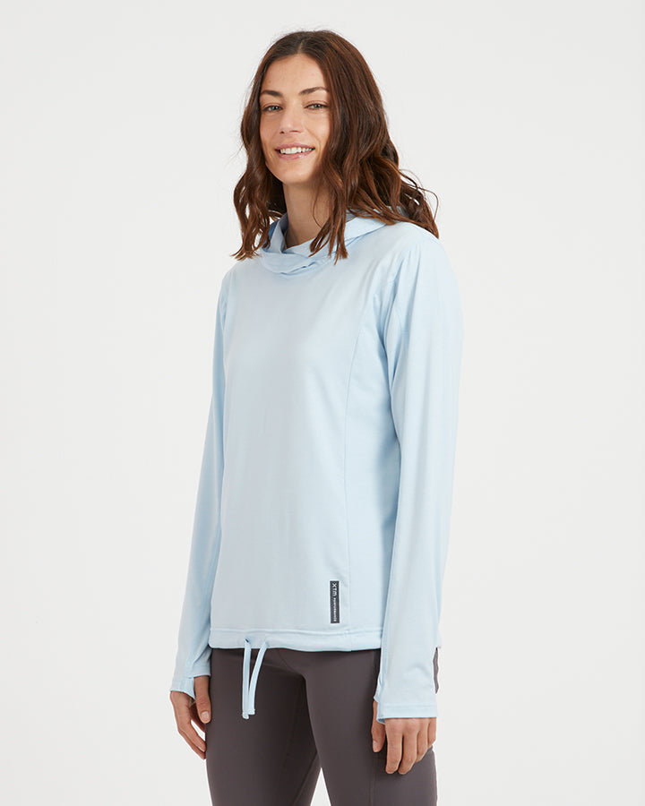 XTM Performance Women's Fleece Tirari Womens Sun Hoodie