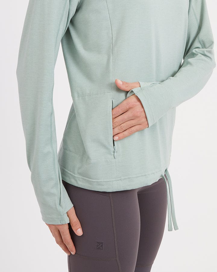 XTM Performance Women's Fleece Tirari Womens Sun Hoodie