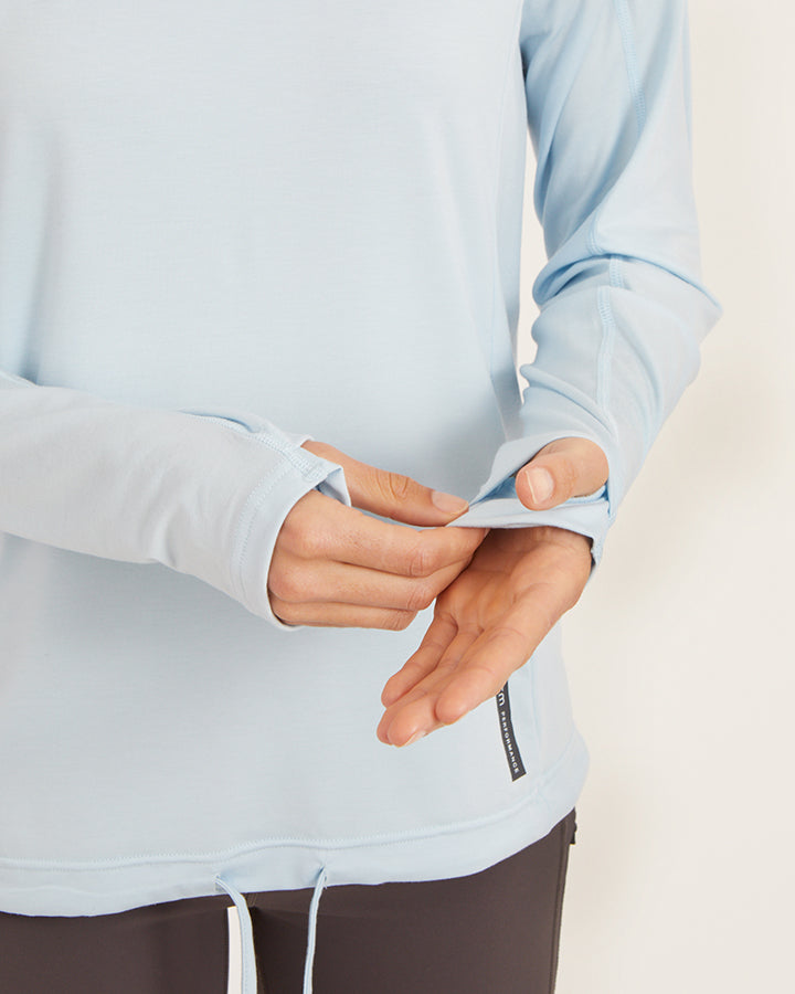 XTM Performance Women's Fleece Tirari Womens Sun Hoodie