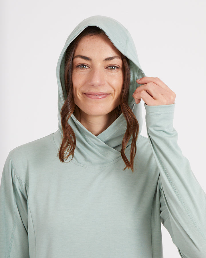 XTM Performance Women's Fleece Tirari Womens Sun Hoodie