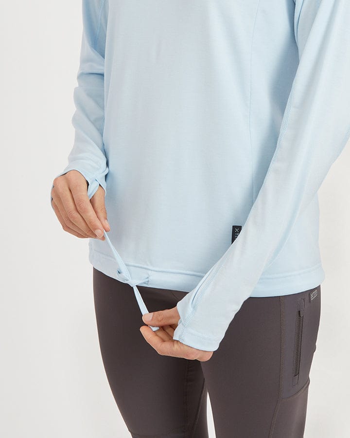 XTM Performance Women's Fleece Tirari Womens Sun Hoodie