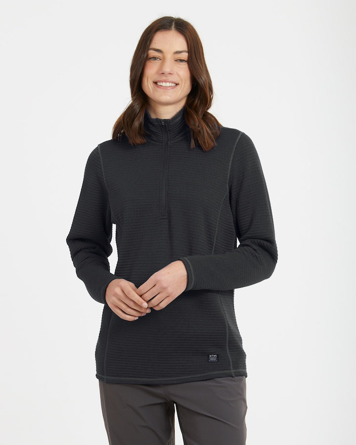 XTM Performance Women's Fleece Womens Merino Aero Grid Fleece
