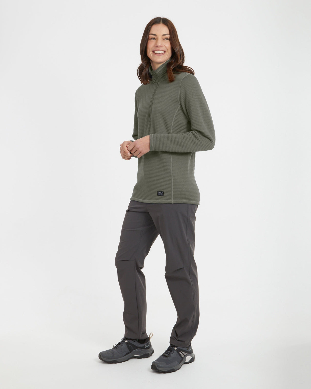 XTM Performance Women's Fleece Womens Merino Aero Grid Fleece