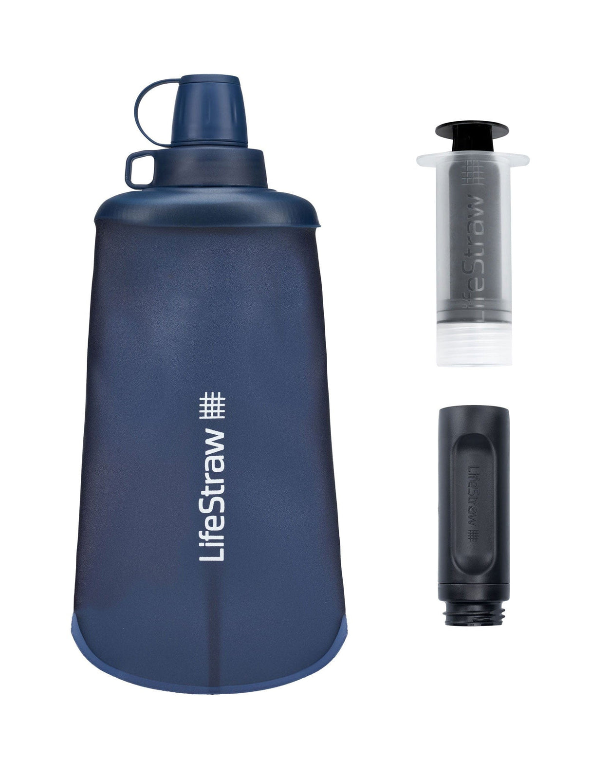 Lifestraw Water Treatment Collapsible Squeeze Bottle With Filter Peak Series