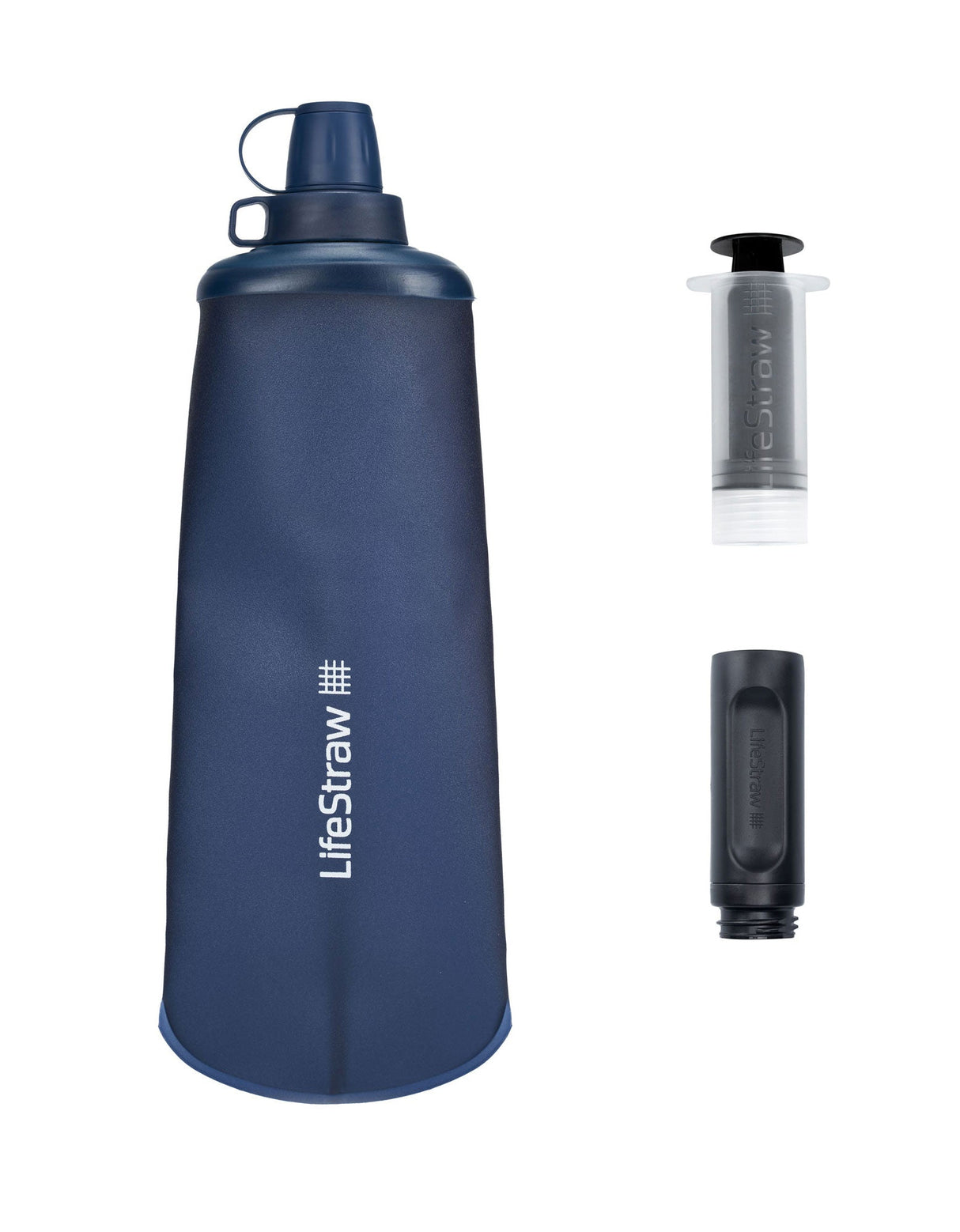 Lifestraw Water Treatment Collapsible Squeeze Bottle With Filter Peak Series