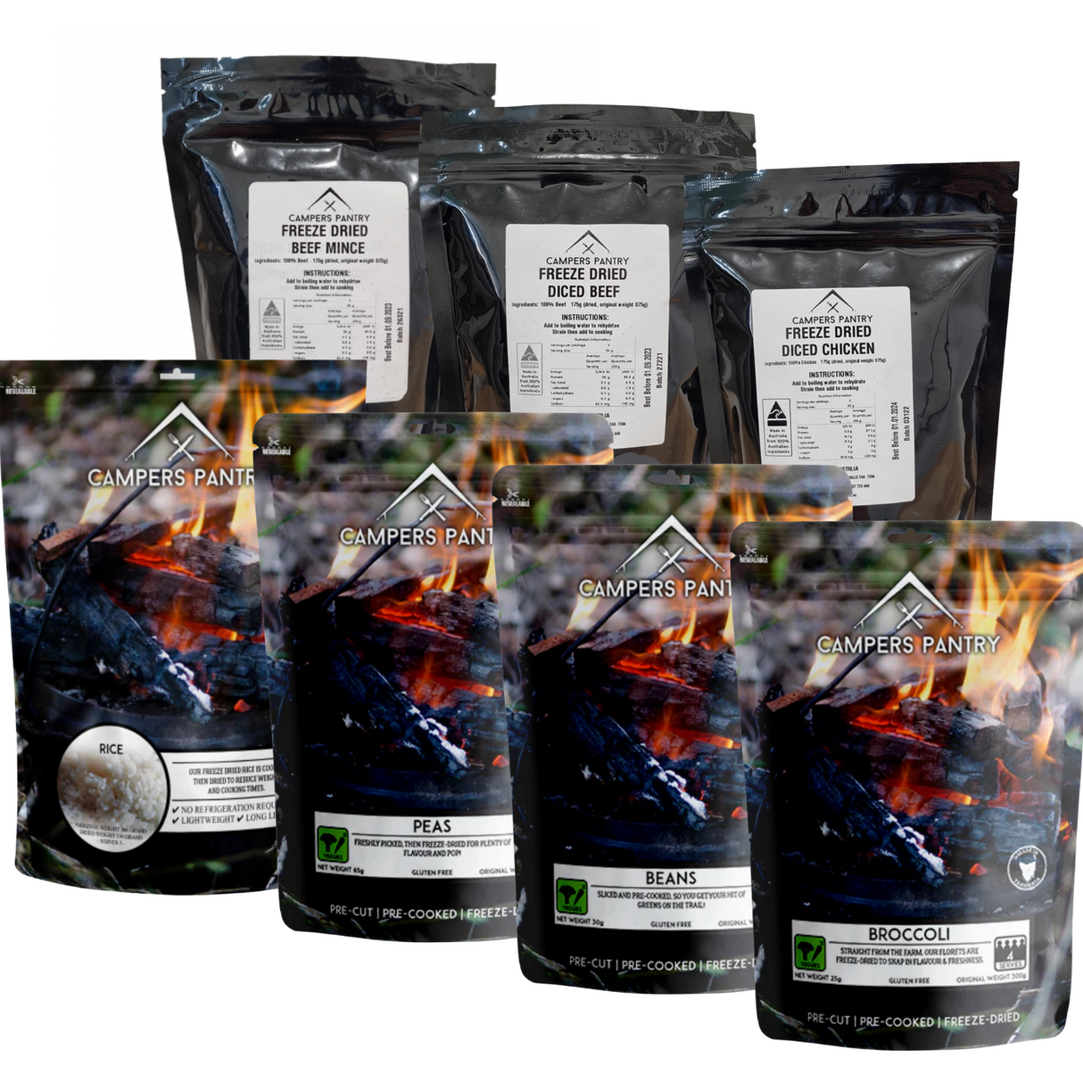 Freeze-dried Pantry Ingredients